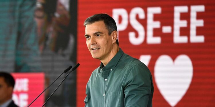 Pedro Sánchez. Presidente del Gobierno español.