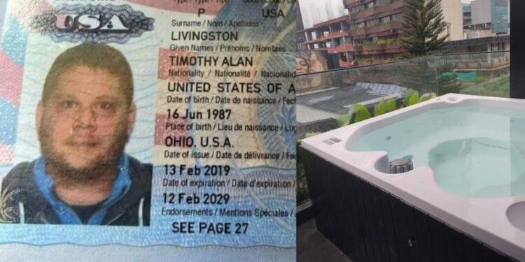 Aunque los policías sorprendieron a Timothy Alan Livingston cuando estaba con las dos menores en este jacuzzi, el norteamericano fue dejado en libertad doce horas después. | Foto: Foto 1: A.P.I. / Foto 2: Procuraduría.