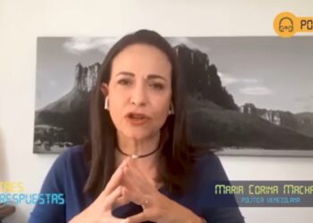 María Corina Machado. Foto captura de video.