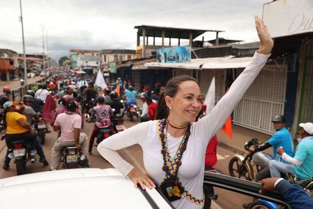 María Corina Machado Llega A Puerto Ayacucho Amazonas “este Pueblo