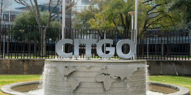 A sign of Citgo Petroleum is seen at its headquarters in Houston, Texas, U.S., January 11, 2024. REUTERS/Go Nakamura