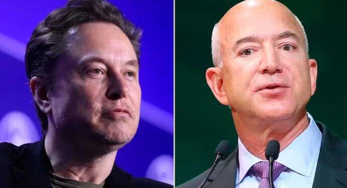 La rivalidad entre Elon Musk y Jeff Bezos se intensifica con nuevas disputas legales y comentarios en redes sociales