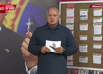 Diosdado Cabello. Foto captura de video.