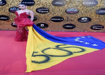 MARBELLA (MÁLAGA), 05/08/2024.- La influencer y modelo Ninoska Vázquez en la alfombra roja en la XV Gala Starlite Occident hoy domingo en Marbella (Málaga). EFE/ Juan Carlos Domínguez