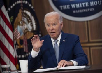 Washington (United States Of America), 03/09/2024.- US President Joe Biden delivers remarks during the kickoff event of the 'Investing in America' content series at the White House, in Washington, DC, USA, 03 September 2024. Biden's 'Investing in America' agenda is 'mobilizing historic levels of private sector investments in the United States, bringing manufacturing back to America after decades of offshoring', he said. (Estados Unidos) EFE/EPA/CHRIS KLEPONIS / POOL