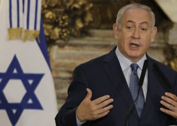 El primer ministro de Israel, Benjamín Netanyahu.