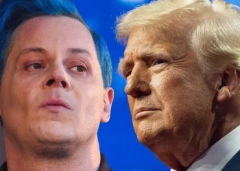 Jack White. Donald Trump. Foto collage.