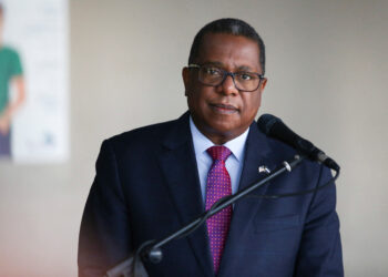 United States Assistant Secretary of State for Western Hemisphere Affairs Brian A. Nichols listens to a question during a news conference, in San Salvador, El Salvador October 27, 2023. REUTERS/Jose Cabezas/File Photo