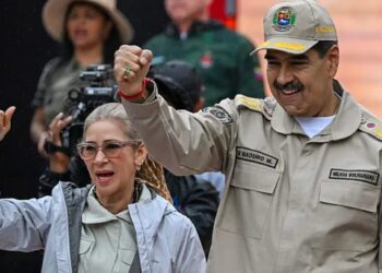 Nicolás Maduro, durante un acto por el 165 aniversario de la batalla de Santa Inés en Caracas, el 10 de diciembre.JUAN BARRETOAFP