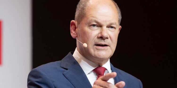 El canciller alemán, Olaf Scholz.