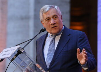 El ministro de Asuntos Exteriores de Italia, Antonio Tajani.