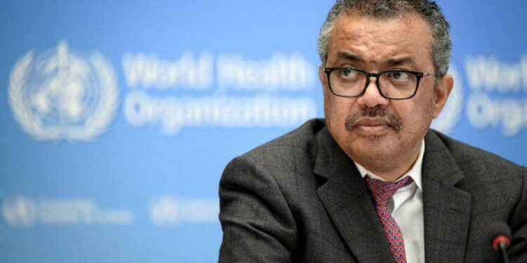 El director general de la Organización Mundial de la Salud (OMS), Tedros Adhanom Ghebreyesus.