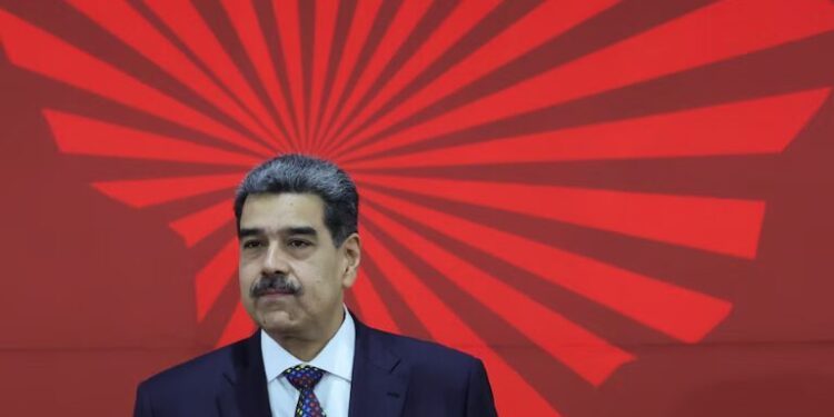 Nicolás Maduro en un evento en Caracas, Venezuela, el 14 de diciembre del 2024. (AP foto/Jesus Vargas)