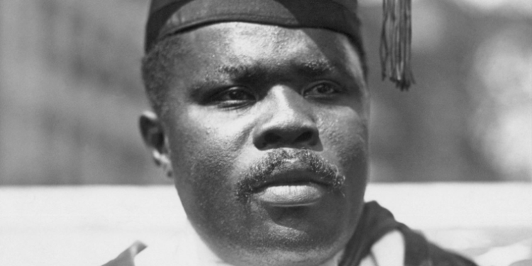 El nacionalista Marcus Mosiah Garvey.