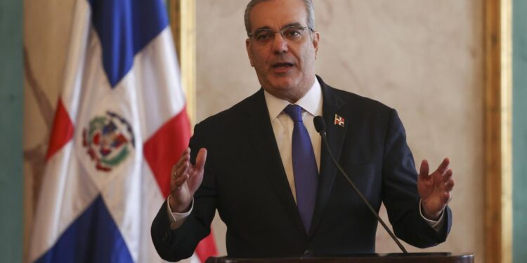 El presidente de República Dominicana, Luis Abinader.